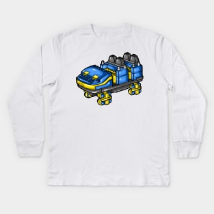 Brick Coaster Kids Long Sleeve T-Shirt